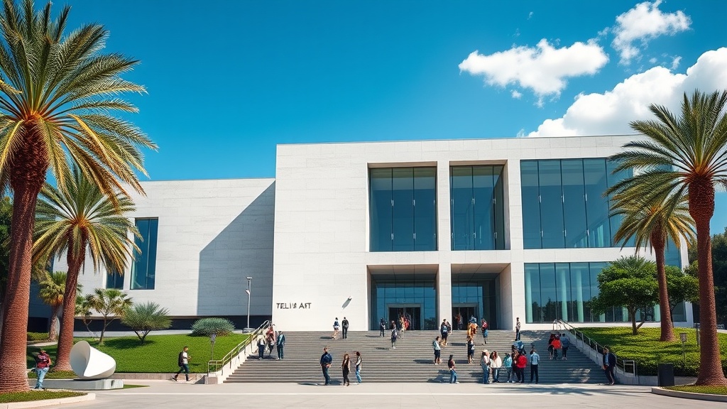 מוזיאון תל אביב לאמנות מבחוץ